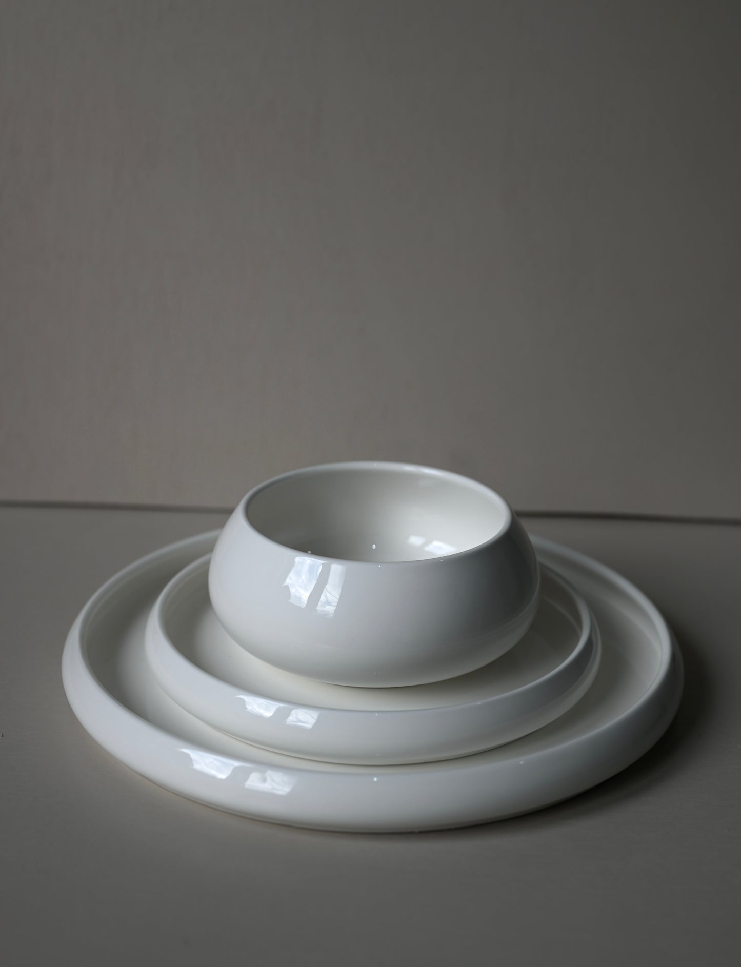 ''Trendy series'' serving plate Ø 26.8×2.5 cm