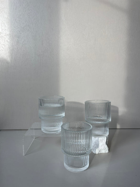 Glassware ribbed shorts