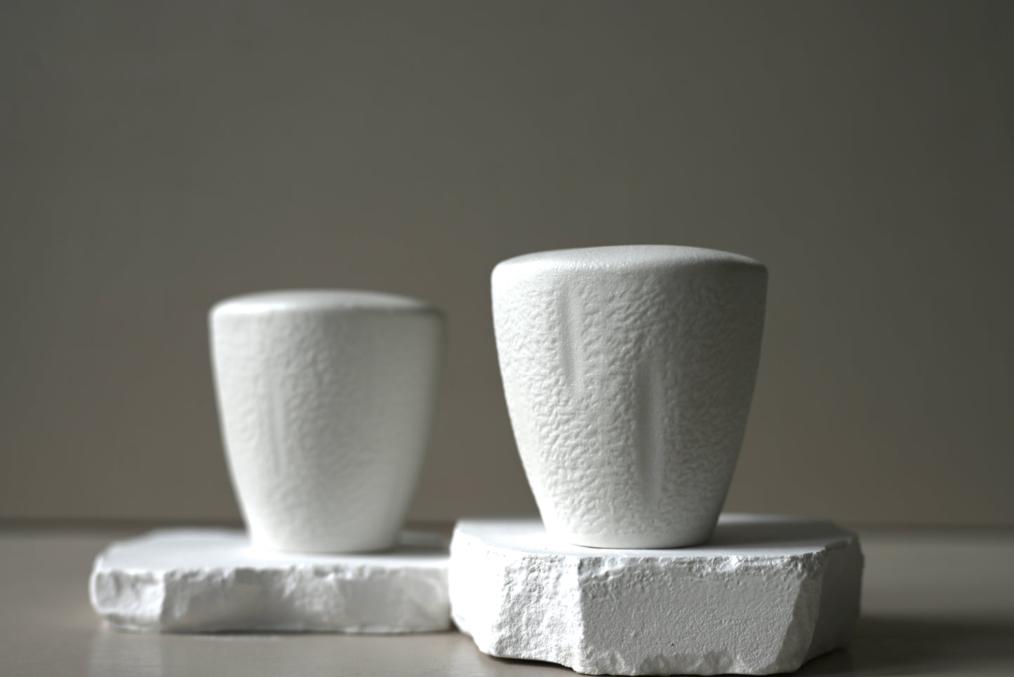 ''Stone series'' salt & pepper set