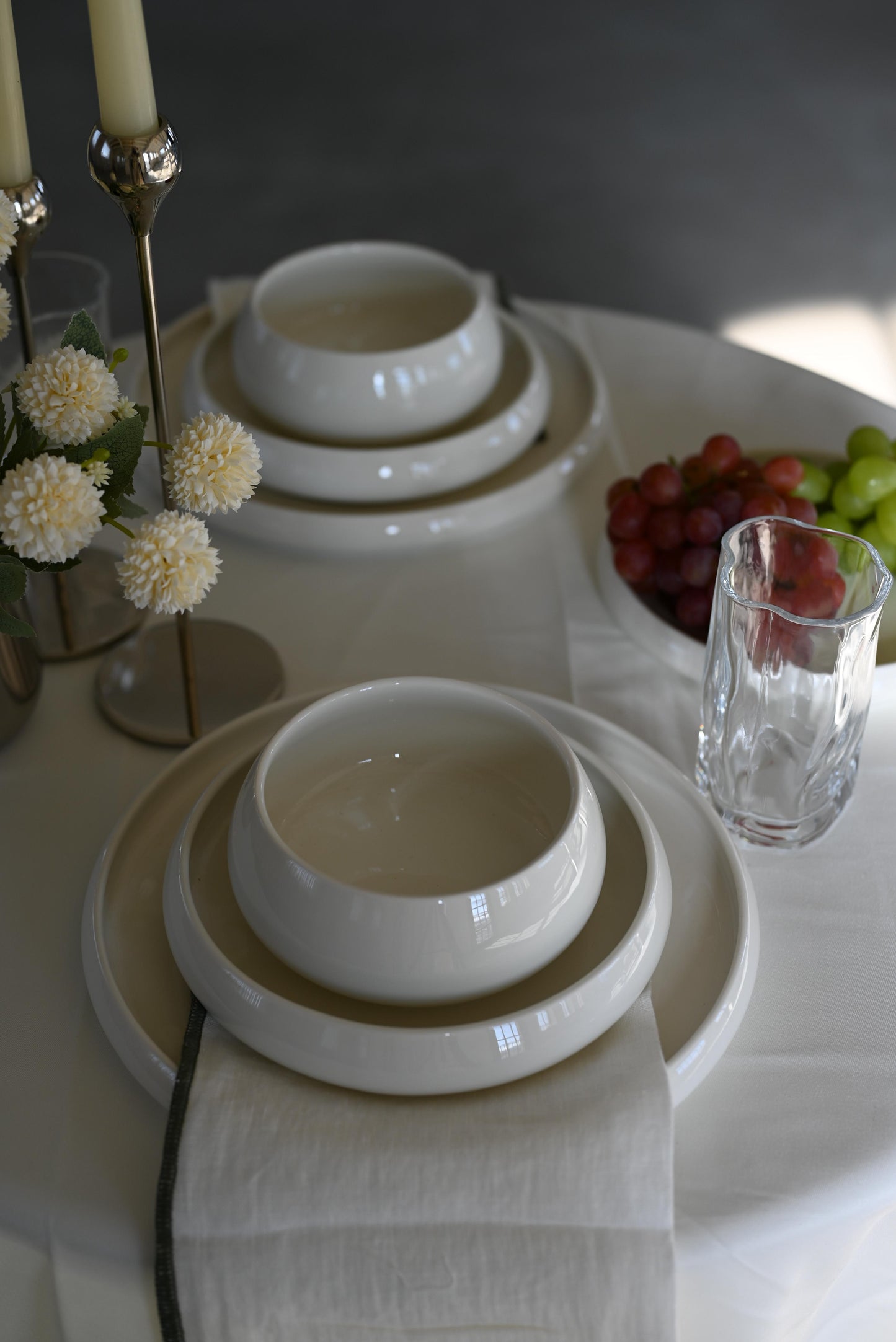 ''Trendy series'' serving plate Ø 26.8×2.5 cm