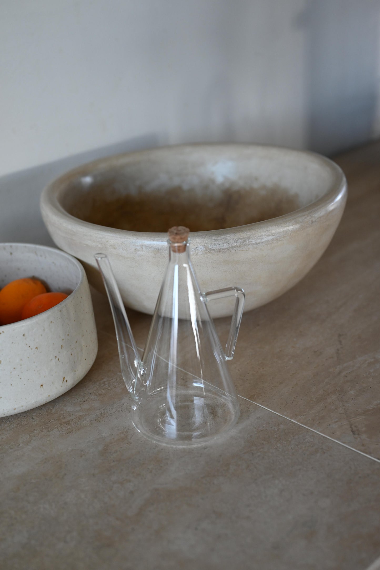 Aesthetic oil bottle