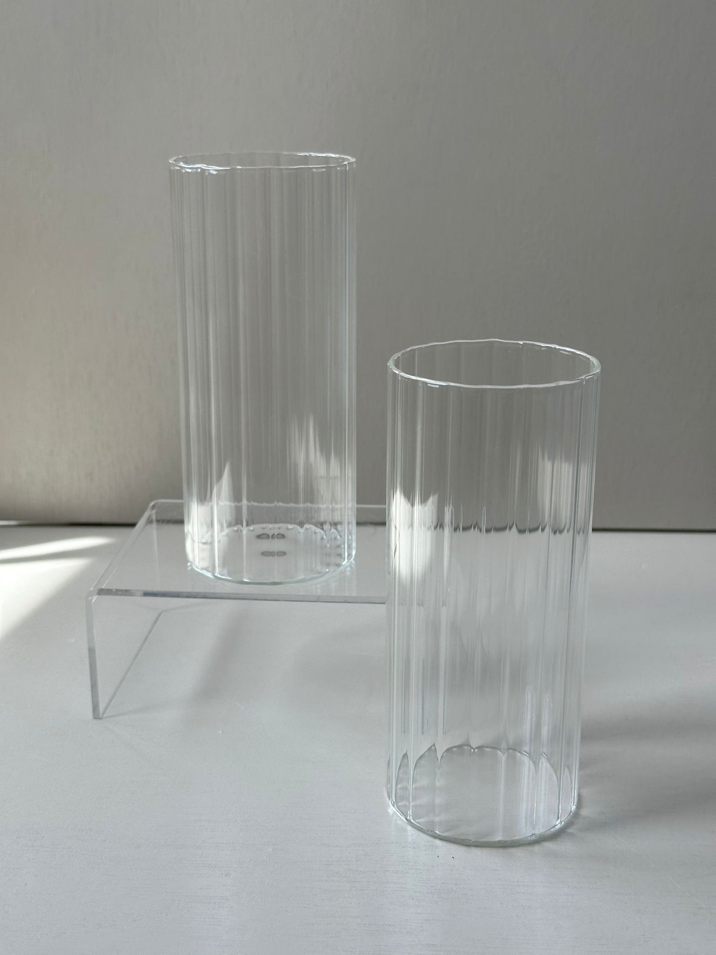 Glassware Striped Long | 2 stuks | 400 ml