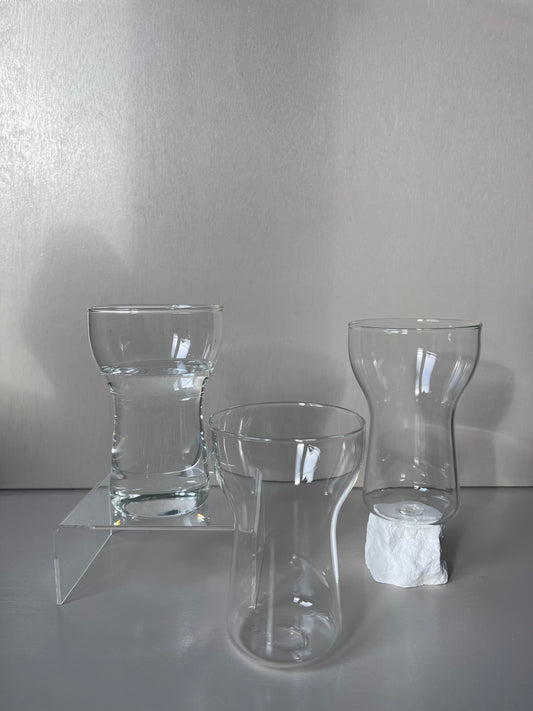 Glassware minimal glass