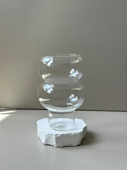 Dubble bubble glas | 2 stuks | 535 ml