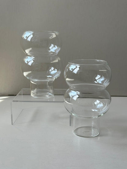 Dubble bubble glas | 2 stuks | 535 ml