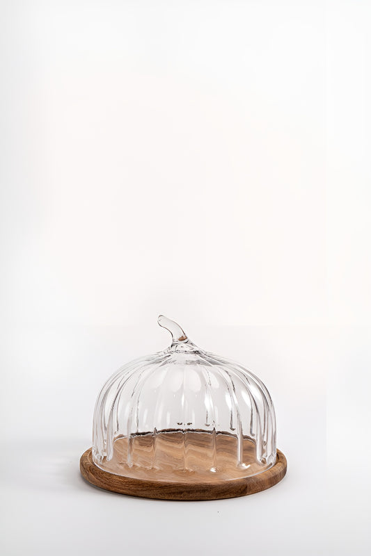 Cake plate acacia 30,5cm